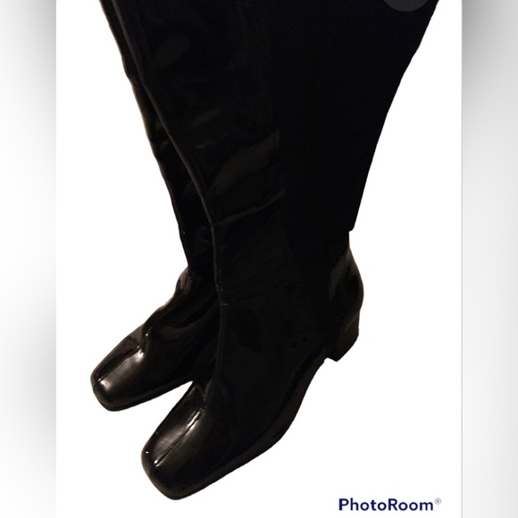 Cloudwalker Boots, Black, Wide Calf 9W - Picture 2 of 15